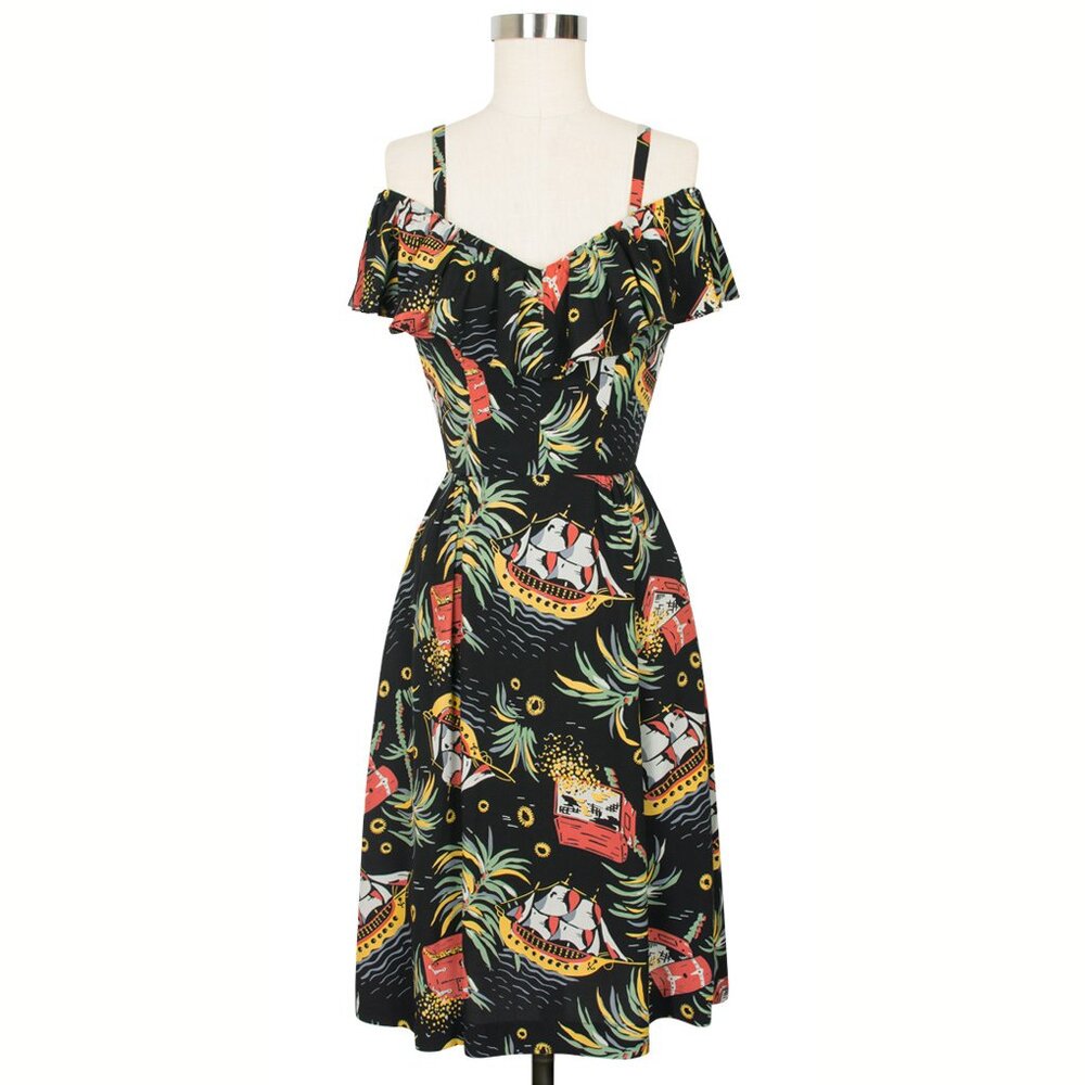 Trashy Diva Hollywood Dress in Pirate Treasure